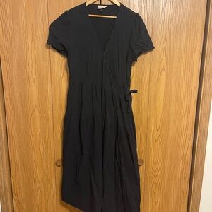 Universal Thread Black Midi Dress
